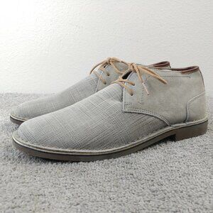 Kenneth Cole Reaction Desert Chukka Boot Mens Size 11.5 Ankle Boots Gray Shoes